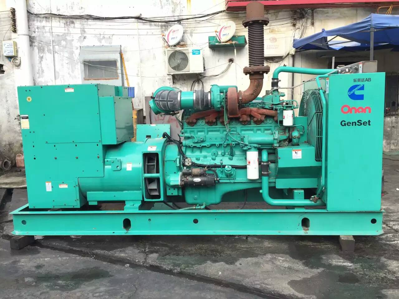 博白租赁发电机-柴油发电机不正常冒烟的原因